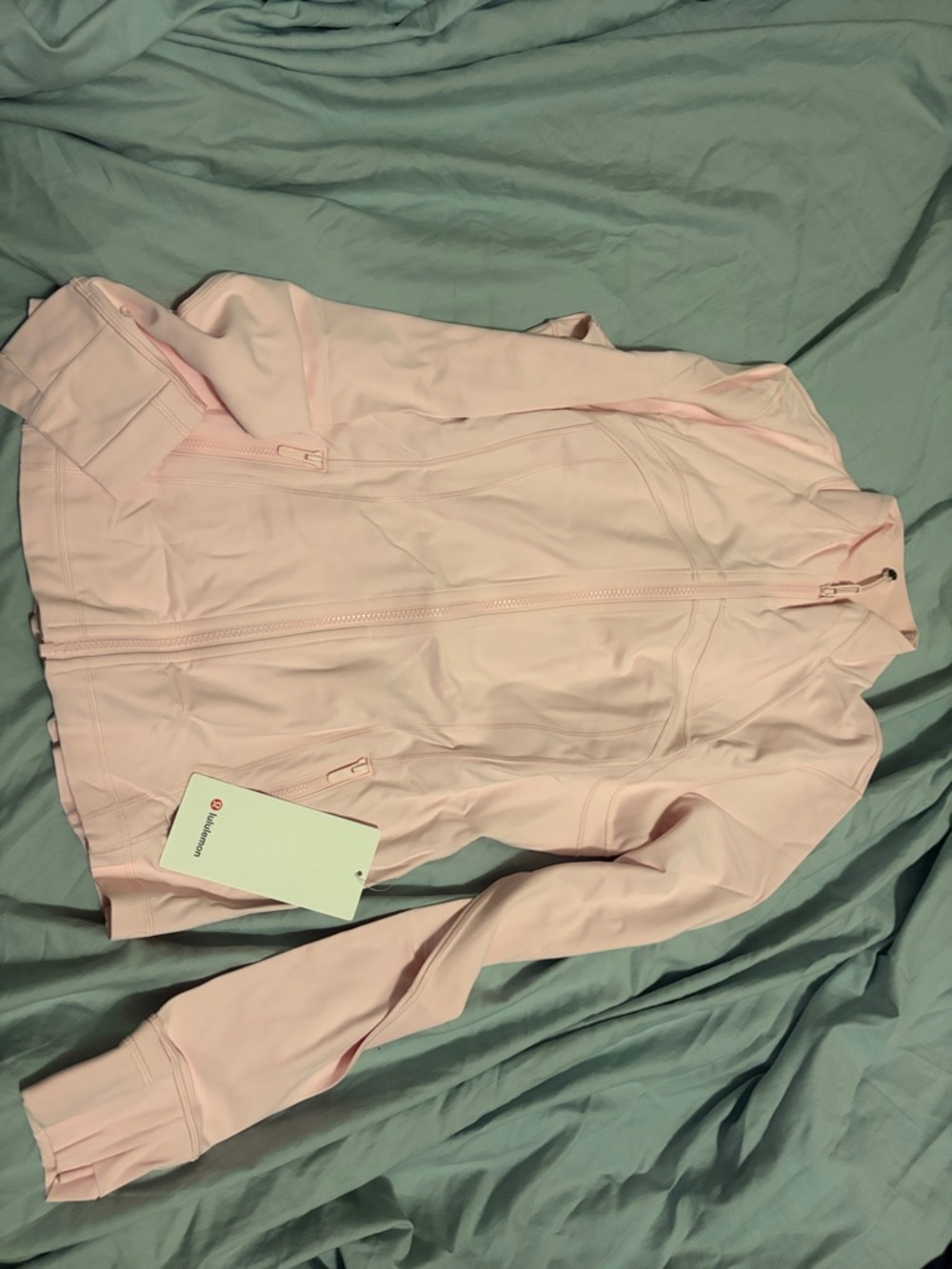 lululemon athletica Light Pink Full-Zip Jacket